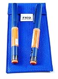 Frio Duo Pen Cooling Wallets Keep Insulin Safe Between 60 -70 Degrees for up to 45 Hours with No Refrigeration +(Free Syringe Case a 3.98 Value)