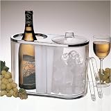 Prodyne Twin Chiller Wine Cooler/Ice Bucket Combo (A-422)