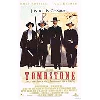 Tombstone - Movie Poster (Regular Style - White) (Justice Is Coming) (Size: 27 x 40)