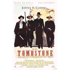Tombstone - Movie Poster (Regular Style - White) (Justice Is Coming) (Size: 27" x 40")