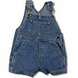 Baby and Toddler Playtimes Denim Overall Shorts