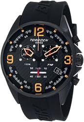 Torgoen Swiss Men's T18301 T18 Series Classic Black Aviation Watch