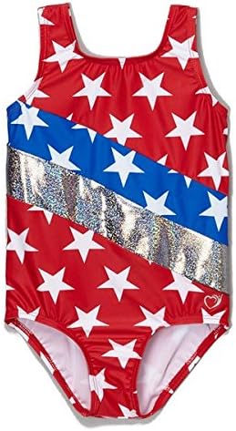 Girl Power Leotards Girls Americana Leotard Size 8