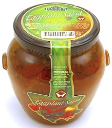 "EGGPLANT" (Salad) "HYSON", Eggplant Salad in Reusable Glass Jars, 540g. Bulgaria