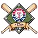 Texas Rangers High Definition Plaque Clock