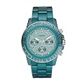 Fossil Damen-Uhren Chronograph Sport Aluminium T�rkis CH2706
