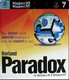 Borland Paradox 7.0 for Windows 3.1 (16-bit)