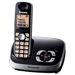 Panasonic KX-TG6521GB Schnurlostelefon mit Anrufbeantworter schwarz