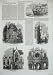 1864 BRUNSWICK CATHEDRAL MARKET CANAL PORTAL RATH-HAUS