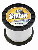 Sufix USA Superior Premium Clear Mono 1/4lb Spool 50lb test 275yd