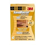 3M 20907-180 Sand Blaster Sanding Sponges, 2.5 by 3.75 by 1-Inch