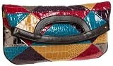 Nine West Mixed Company Small Clutch,Croco Java,one size