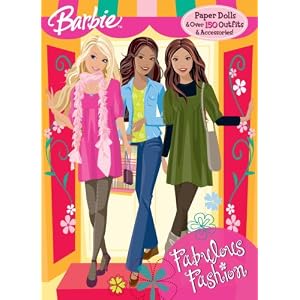 Fabulous Fashion (Paper Doll Book): Barbie by Golden Books