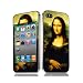 MONA LISA Design Apple iPhone 4 ( iPhone 4G, iPhone 4th Generation) 16GB 32GB Vinyl Skin Decal Sticker Protector (Matte Finish)+ Free Screen Protector