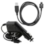 For SPRINT LG RUMOR MUZIQ TRAX CAR CHARGER + USB CABLE