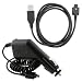 For SPRINT LG RUMOR MUZIQ TRAX CAR CHARGER + USB CABLE