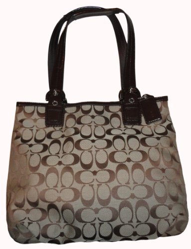 Women's Coach Purse Handbag Soho Signature North/South 