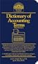 Dictionary of Accounting Terms (Barron's Business Guides)