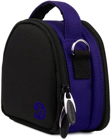 VanGoddy Mini Laurel Carrying Bag Case for Sigma Digital Cameras + Mini Tripod + Screen Protector (Blue)