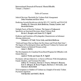 International Journal of Forensic Mental Health by