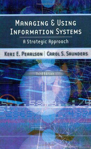 Managing and Using Information Systems