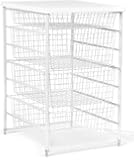 ClosetMaid 6201 4-Drawer Basket Kit, White