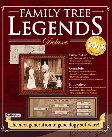 Family Tree Legends Deluxe 4.0 (Old Version)