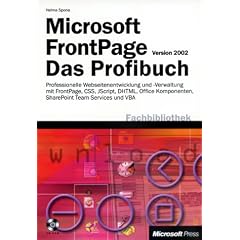 Microsoft Frontpage Version 2002, m. CD-ROM