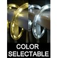10Ft Color Selectable Rope Lights; warm white and pure white LED Rope Light Kit; Christmas Lighting; outdoor rope lighting