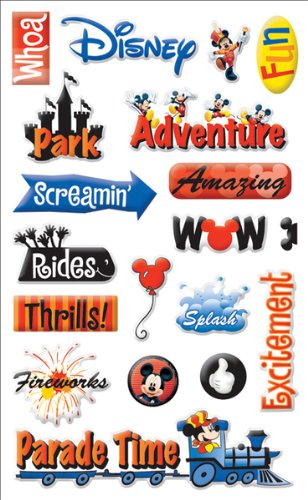 Sandylion Disney Gems Stickers Packaged, Disney 
