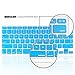 iBenzer MKC01SBL Macaron Series Keyboard Cover for MacBook Pro 13