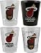 Miami Heat 3D Logo Shot Glass Set