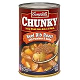 Campbell's Chunky Soup, Beef Rib Roast with Potatoes & Herbs, Case of 12 18.8-Ounce Cans