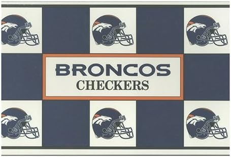 Big League Promotions Denver Broncos Checkers
