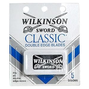 Wilkinson Sword Double Edge single Razor Cartridge, 5 blades