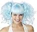 Baby Blue Pixie Gothic Fairy Costume Wig
