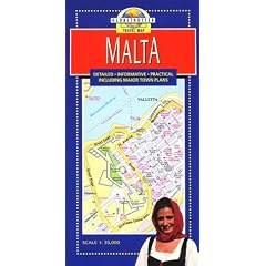 Malta (Globetrotter Travel Map)