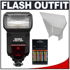Click here to buy Sigma EF-500 DG Super STTL Digital Flash (Sigma STTL, TTL) + Sigma Flash Bounce Reflector... by Sigma.