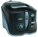 Rival CZF630 3-Liter Cool Touch Cool Zone Deep Fryer, Black