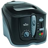 Rival CZF630 3-Liter Cool Touch Cool Zone Deep Fryer, Black