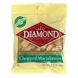 Diamond Nuts Macadamias, Chopped, 2.25-Ounce Bags (Pack of 12)