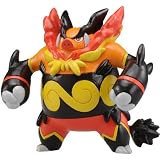 Takara Tomy Pokemon Monster Collection Mini Figure - 1.5" Enbuoh / Emboar (M-019) (Japanese Import)IMAGE