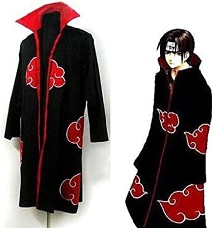 Smart International Cosplay Costumes Naruto Akatsuki Ninja Uniform XL