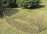 Expandable Willow Garden Edging