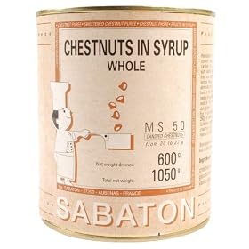 Chestnuts Whole in Syrup
