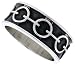7/16″ (12 mm) Sterling Silver Hand Made Ring with Cable Chain Design size 7