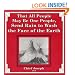 That All People May Be One People, Send Rain to Wash the Face of the Earth