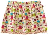 Zutano Girls 2-6X Garden Snail Flounce Skirt