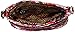 Vera Bradley Women's Cotton Triple Zip Hipster Crossbody Purse, Rosewood, One Size