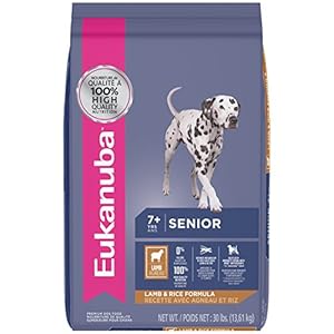 Eukanuba Senior Dog Food for Mature Dogs, 30 lb